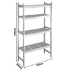 Aluminium Base Shelf - 952x360mm - Load capacity: 600kg