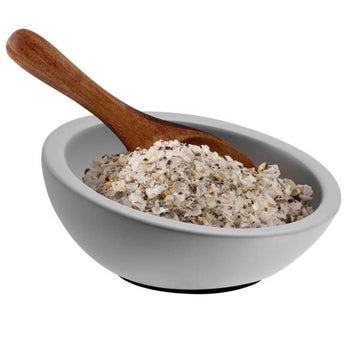 (6 sztuk) Miseczki do dipów - ELEMENT - zestaw 3 sztuki - beton - 50 ml - Ø 100 mm - szare - Prime Gastro