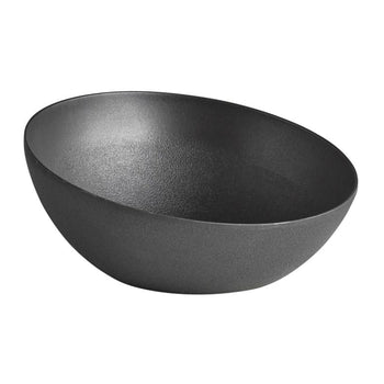 (6 sztuk) Miska - FROSTFIRE - aluminium - 3 litry - Ø 325 mm - czarna - Prime Gastro