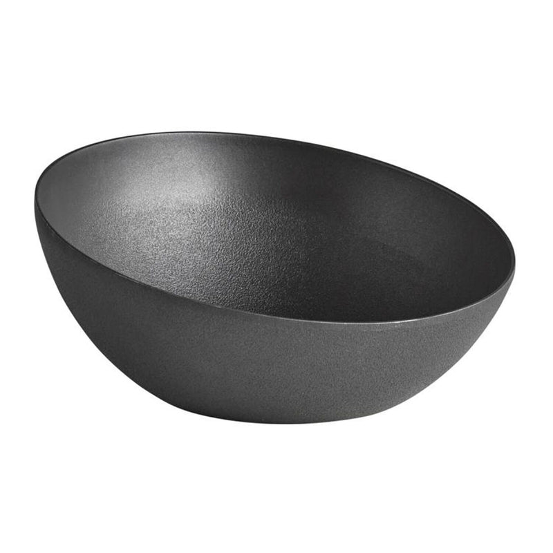 (6 sztuk) Miska - FROSTFIRE - aluminium - 3 litry - Ø 325 mm - czarna