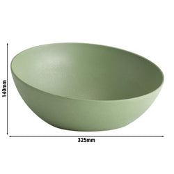 (6 sztuk) Miska - FROSTFIRE - Aluminium - 3 litry - Ø 325 mm - Zielony