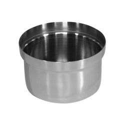 (6 sztuk) Miska - BRIDGE - stal nierdzewna - Ø 140 mm - odpowiednia do 14980 i 13980