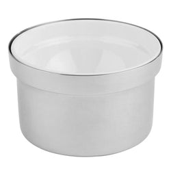 (6 sztuk) Miska - BRIDGE - stal nierdzewna - Ø 140 mm - odpowiednia do 14980 i 13980