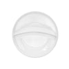 (12 sztuk) THERMO FUTURE BOX | Talerze porcelanowe – okrągłe – dwuczęściowe – białe
