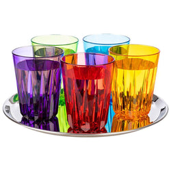 (6 sztuk) Taca do serwowania - KAFFEEHAUS - stal nierdzewna - Ø 270 mm - wysokość: 15 mm