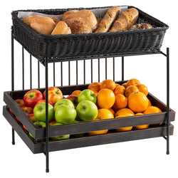 Stelaż bufetowy - metalowy stelaż - wysokość: 480 mm - odpowiedni do pojemników GN 1/1 i GN 1/2 Superbox