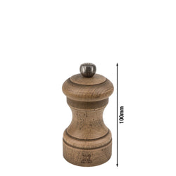 (6 Stück) PEUGEOT | BISTRO - Salzmühle - Holz - Antique - Höhe: 100mm