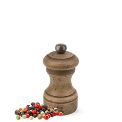 (6 Stück) PEUGEOT | BISTRO - Pfeffermühle - Holz - Antique - Höhe: 100mm