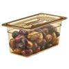 (6 szt.) CAMBRO | Pokrywa GN 1/3 H-PAN™ – płaska – odporna na wysoką temperaturę – z uchwytem – bursztynowa, zdjęcie 6 z 6