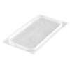 (6 sztuk) CAMBRO | Pokrywki z polipropylenu GN 1/3 – hermetyczne – w kolorze mlecznym