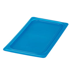 (6 sztuk) CAMBRO | SafeTrak – pokrywki z polipropylenu do pojemników GN 1/3 – niebieskie