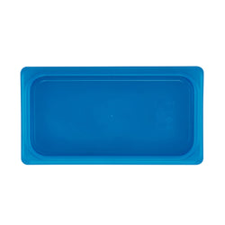 (6 sztuk) CAMBRO | SafeTrak – pokrywki z polipropylenu do pojemników GN 1/3 – niebieskie