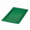 (6 sztuk) CAMBRO | SafeTrak – pokrywki z polipropylenu do pojemników GN 1/3 – zielone