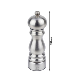 (6 Stück) PEUGEOT | PARIS CHEF - Salzmühle - u'Select - Edelstahl - Höhe: 180mm