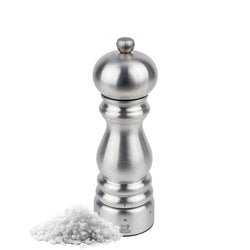 (6 Stück) PEUGEOT | PARIS CHEF - Salzmühle - u'Select - Edelstahl - Höhe: 180mm
