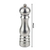 (6 sztuk) PEUGEOT | PARIS CHEF – Młynek do pieprzu – u'Select – stal nierdzewna – wysokość: 220 mm
