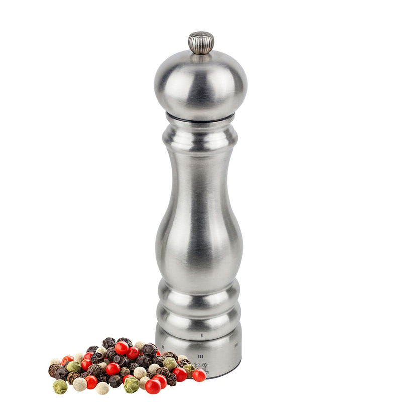 (6 Stück) PEUGEOT | PARIS CHEF - Pfeffermühle - u'Select - Edelstahl - Höhe: 220mm