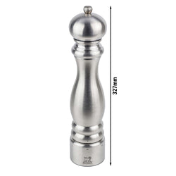 (3 sztuki) PEUGEOT | PARIS CHEF – Młynek do pieprzu – u'Select – stal nierdzewna – wysokość: 300 mm
