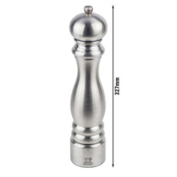 (3 Stück) PEUGEOT | PARIS CHEF - Salzmühle - u'Select - Edelstahl - Höhe: 300mm