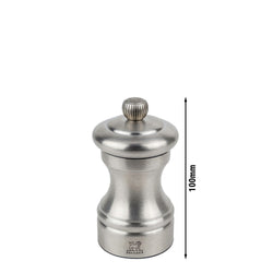 (6 Stück) PEUGEOT | BISTRO CHEF - Pfeffermühle - Edelstahl - Höhe: 100mm