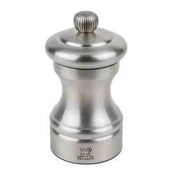 (6 sztuk) PEUGEOT | BISTRO CHEF – Młynek do soli – stal nierdzewna – wysokość: 100 mm