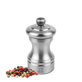 (6 sztuk) PEUGEOT | BISTRO HORECA Chef - Młynek do pieprzu - Stal nierdzewna - Wysokość: 100mm - Prime Gastro