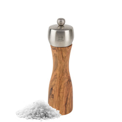 (6 Stück) PEUGEOT | FIDJI - Salzmühle - Olivenholz - Natur - Höhe: 200mm