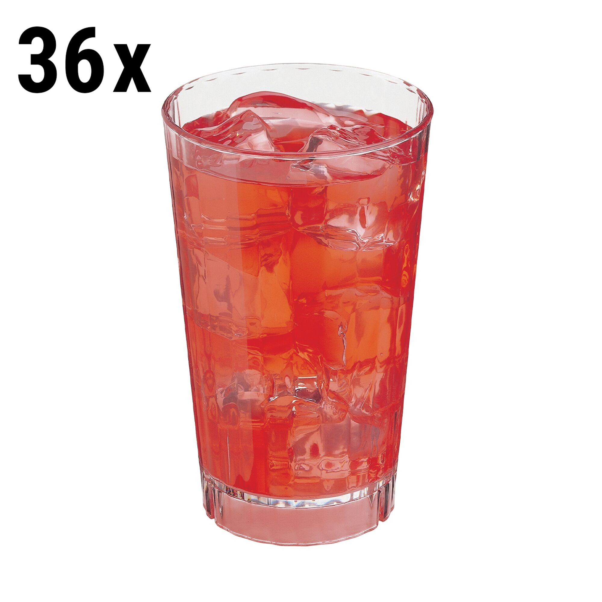 (36 pcs) CAMBRO | HUNTINGTON® - Drinking cup - 296 ml - Transparent