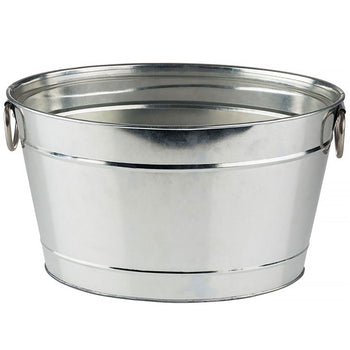 Taca na napoje - metalowa - 11 litrów - z plastikową tacą - Prime Gastro