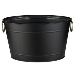 Taca na napoje - metalowa - 11 litrów - z plastikową tacą