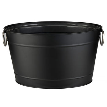 Taca na napoje - metalowa - 11 litrów - z plastikową tacą - Prime Gastro