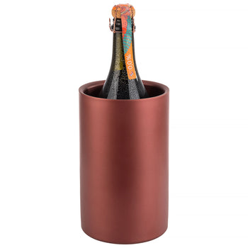 Chłodziarka do butelek - zewnętrzna Ø 120 mm - czerwona - Prime Gastro