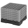 CAMBRO | CAMRACK® - kosz do mycia szklanek 1/1 z 6 przedłużkami - 500x500mm - 36 przegródek - Czarny