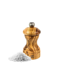 (6 Stück) PEUGEOT | BISTRO - Pfeffermühle - Olivenholz - Natur - Höhe: 100mm