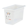 (6 sztuk) CAMBRO | SafeTrak – pojemniki z polipropylenu GN 1/3 – kolor mleczny – wysokość: 200 mm