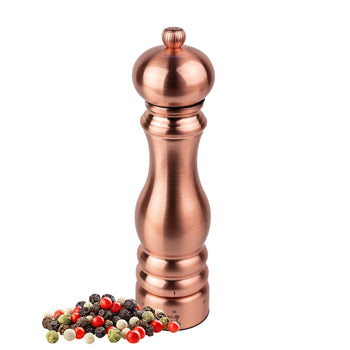 (6 sztuk) PEUGEOT | PARIS CHEF – Młynek do pieprzu – u'Select – miedź – wysokość: 220 mm