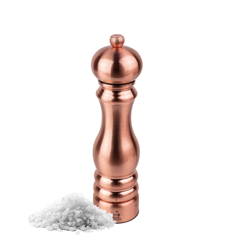 (6 Stück) PEUGEOT | PARIS CHEF - Salzmühle - u'Select - Kupfer - Höhe: 220mm