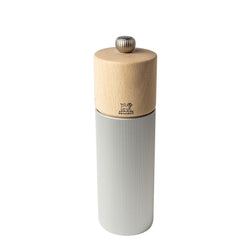 (6 sztuk) PEUGEOT | LINE – Młynek do pieprzu – drewno/aluminium – kolor naturalny – wysokość: 180 mm