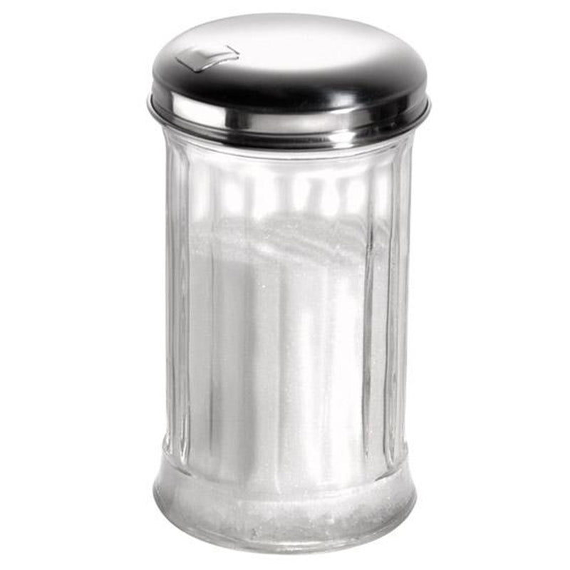 (6 sztuk) Cukiernica - szkło - 320 ml - z klapką dozującą
