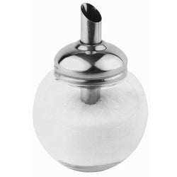 (6 sztuk) Cukiernica - szkło - 150 ml - z rurką dozującą