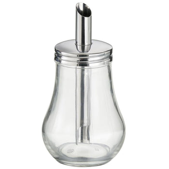 (6 sztuk) Cukiernica - szkło - 250 ml - z rurką dozującą - Prime Gastro