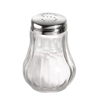 (6 sztuk) Solniczka i pieprzniczka - szkło - wysokość: 65 mm - Prime Gastro