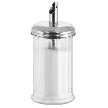 (6 sztuk) Cukiernica - szkło - 320 ml - z rurką dozującą - Prime Gastro