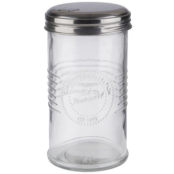 (6 sztuk) Cukiernica - OLD FASHIONED - szkło - 350 ml - z klapką dozującą - Prime Gastro