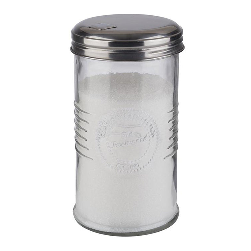 (6 sztuk) Cukiernica - OLD FASHIONED - szkło - 350 ml - z klapką dozującą