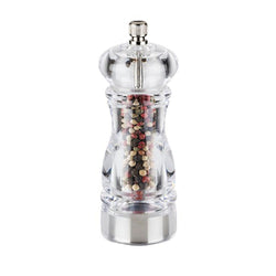 (6 sztuk) Młynek do pieprzu - CLEARGRIND - akryl - wysokość: 150 mm