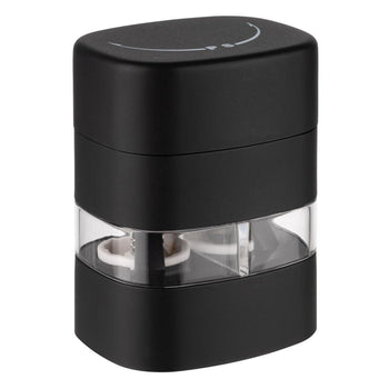 (6 sztuk) Młynek do soli i pieprzu 2 w 1 – tworzywo sztuczne – wysokość: 80 mm - Prime Gastro