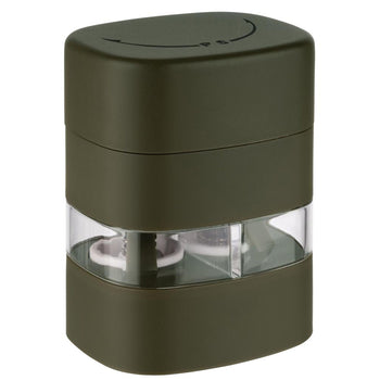 (6 sztuk) Młynek do soli i pieprzu 2 w 1 – tworzywo sztuczne – wysokość: 80 mm - Prime Gastro