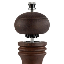 (6 sztuk) Młynki do soli i pieprzu - ETERNAL - drewno - wysokość: 230 mm