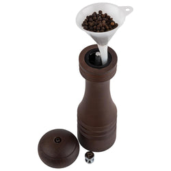 (6 sztuk) Młynki do soli i pieprzu - ETERNAL - drewno - wysokość: 230 mm